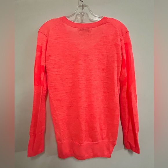 Juicy Couture Palm Leaf Sheer Summer Sweater - Picture 6 of 8